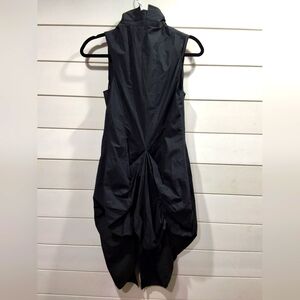 All Saints trench rouched train vest grunge